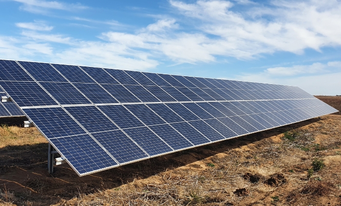 Free-standing-solar-panels